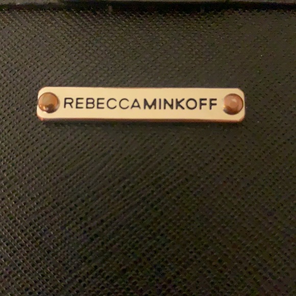 Rebecca Minkoff Black with Gold Hardware Crossbody Bag. - Picture 4 of 5